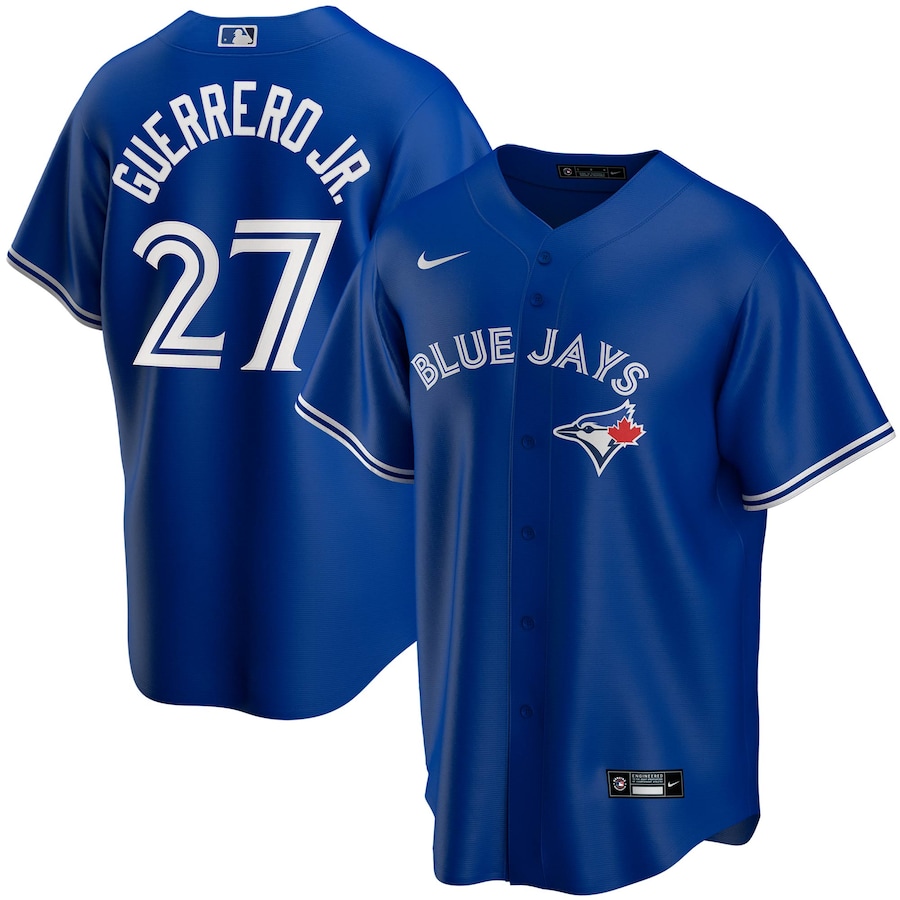 Youth Toronto Blue Jays Vladimir Guerrero Jr. Royal Alternate Replica Player Jersey - myjerseyhub