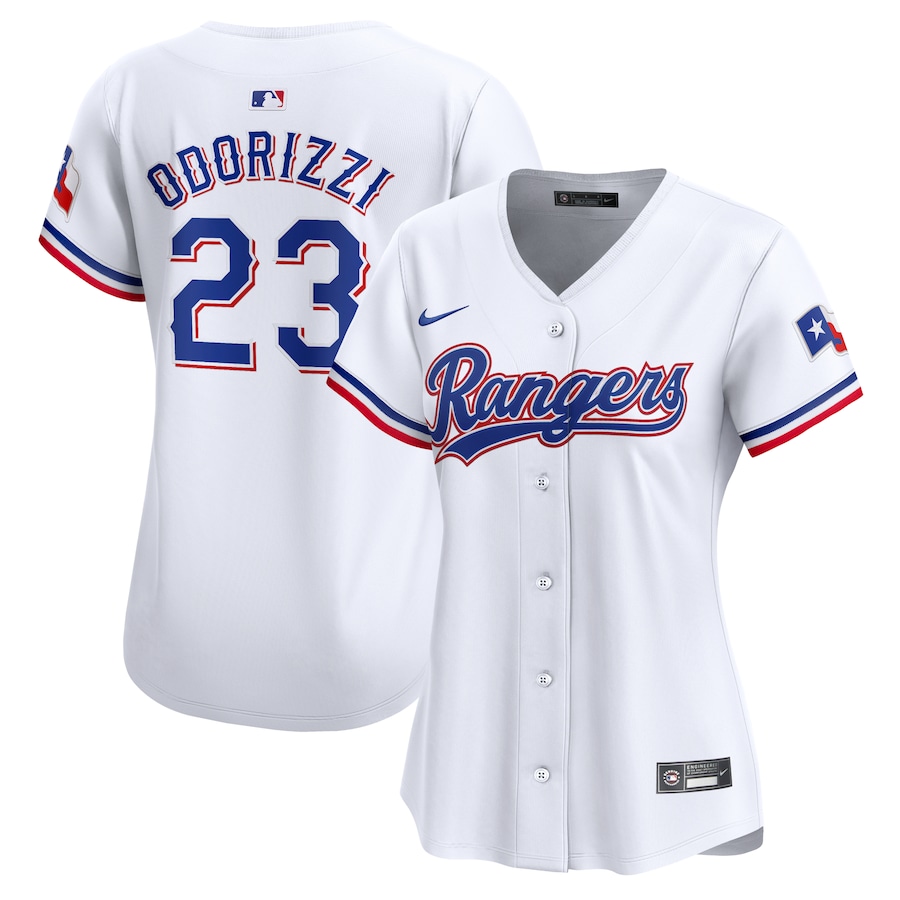 Youth Texas Rangers Jake Odorizzi Nike White Home Limited Player Jersey - myjerseyhub