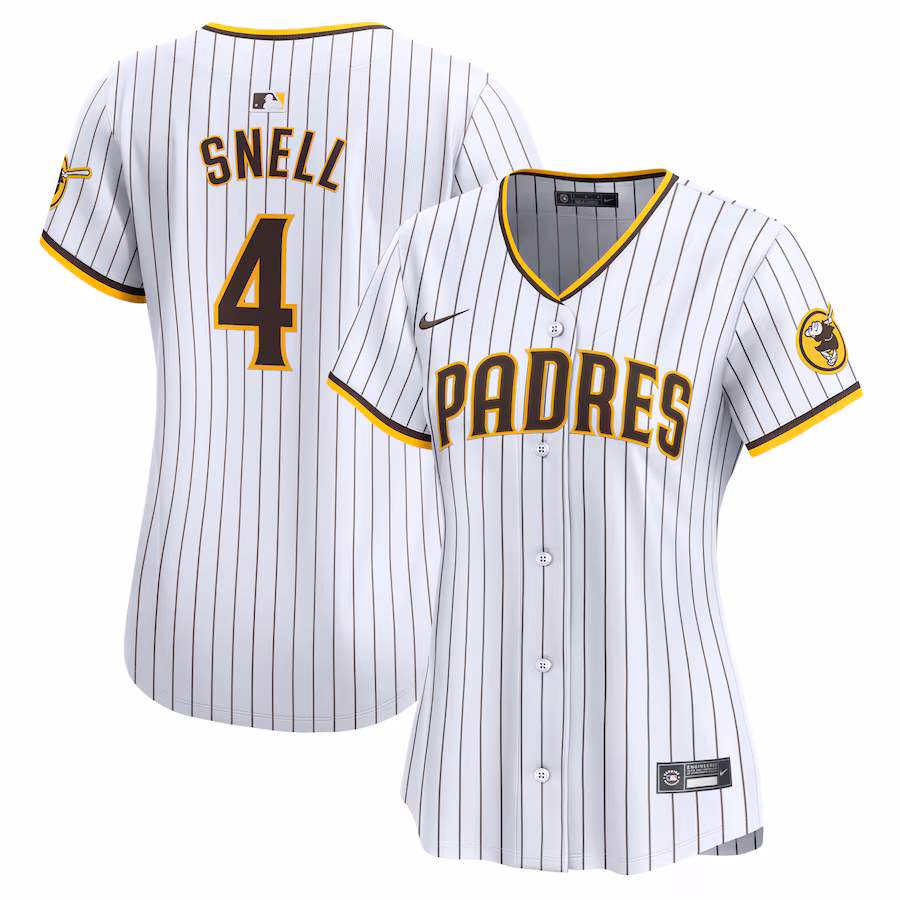 Women's San Diego Padres Blake Snell Nike White Home Limited Player Jersey - myjerseyhub