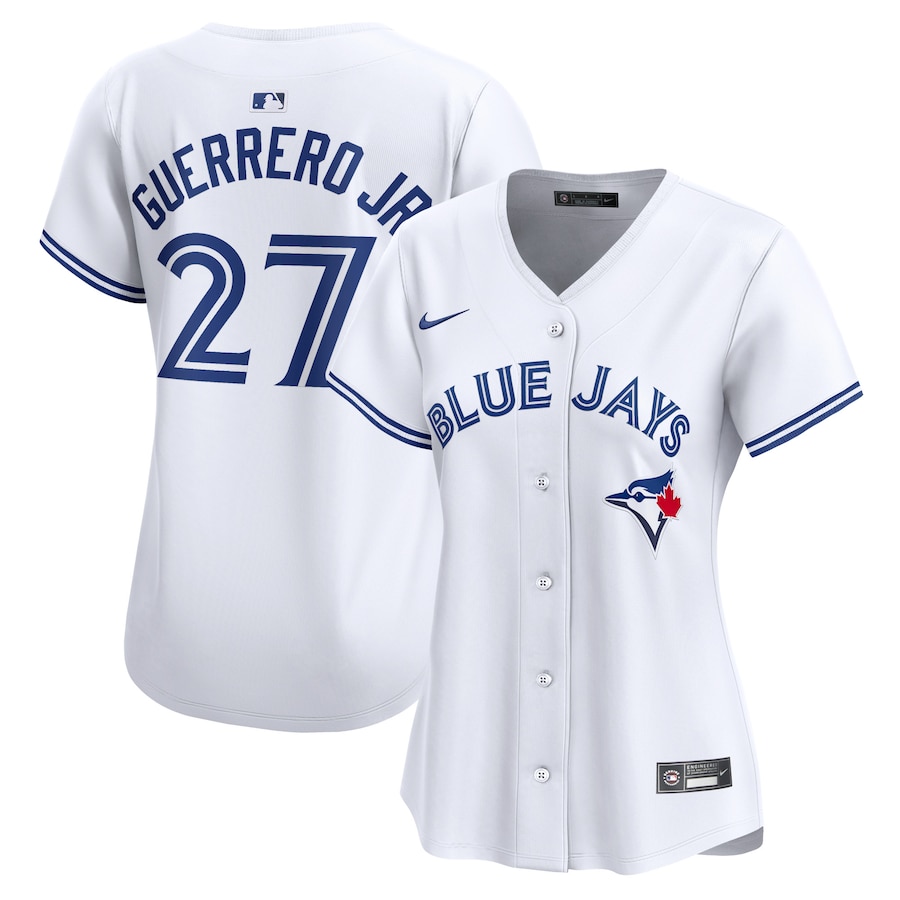Women's Toronto Blue Jays Vladimir Guerrero Jr. White Home Limited Player Jersey - myjerseyhub
