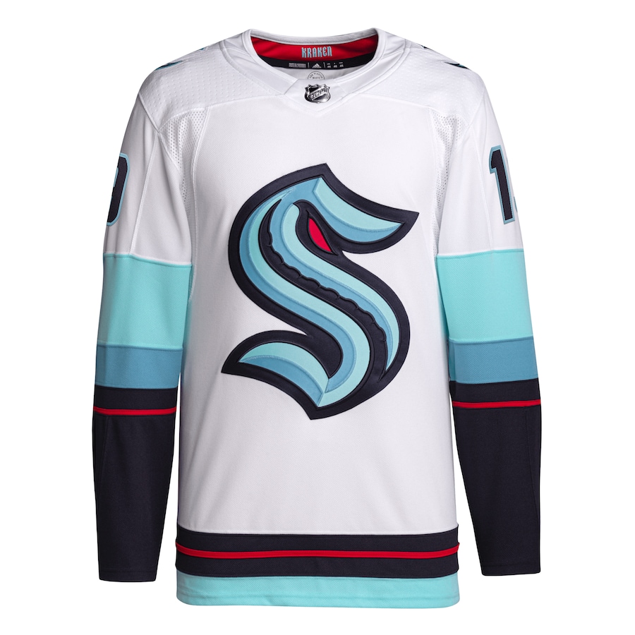 Men's Seattle Kraken Jared McCann White Away Authentic Primegreen Player Jersey - myjerseyhub