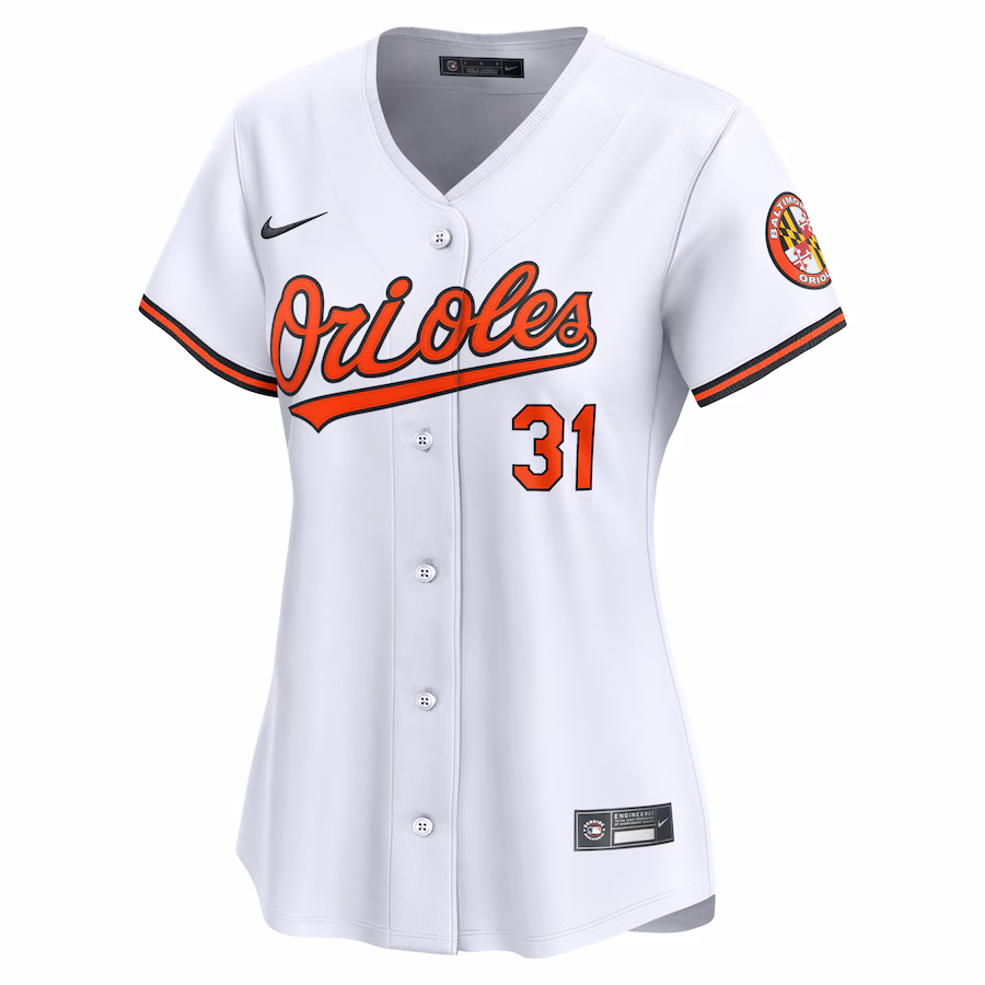 Women's Baltimore Orioles Cedric Mullins Nike White Home Limited Player Jersey - myjerseyhub