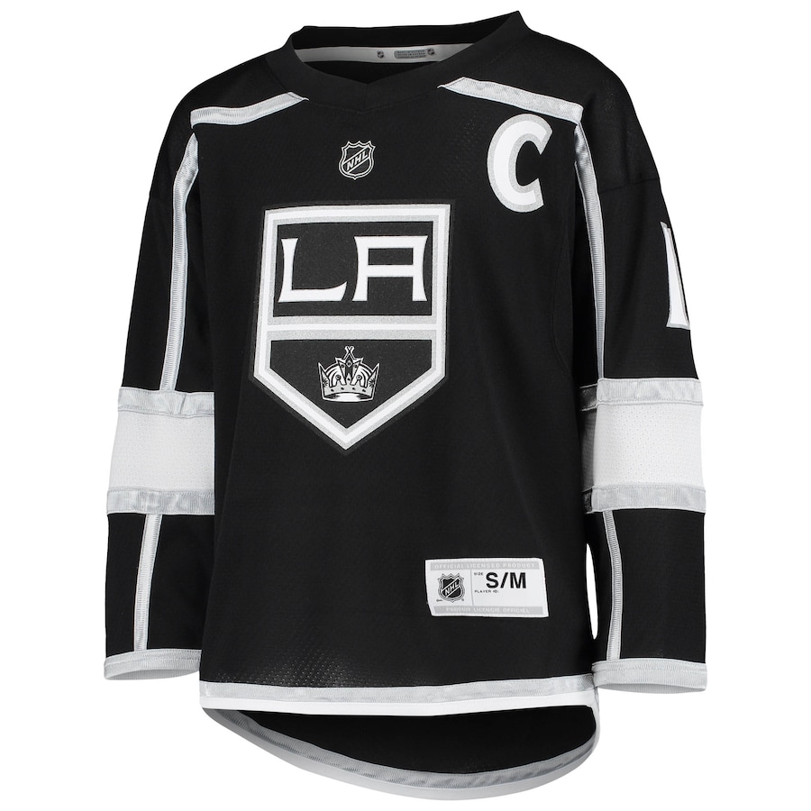 Women's Los Angeles Kings Anze Kopitar Black Home Replica Player Jersey - myjerseyhub
