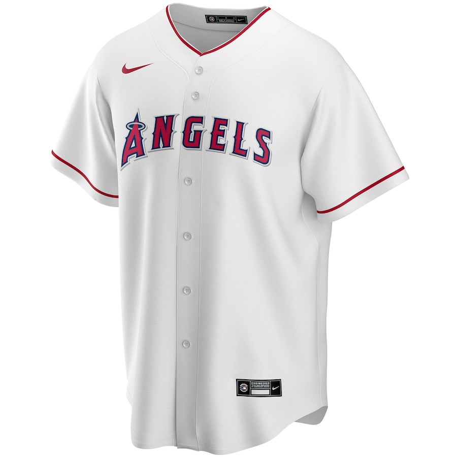 Youth Los Angeles Angels Nike White Home Pick-A-Player Retired Roster Replica Jersey - myjerseyhub