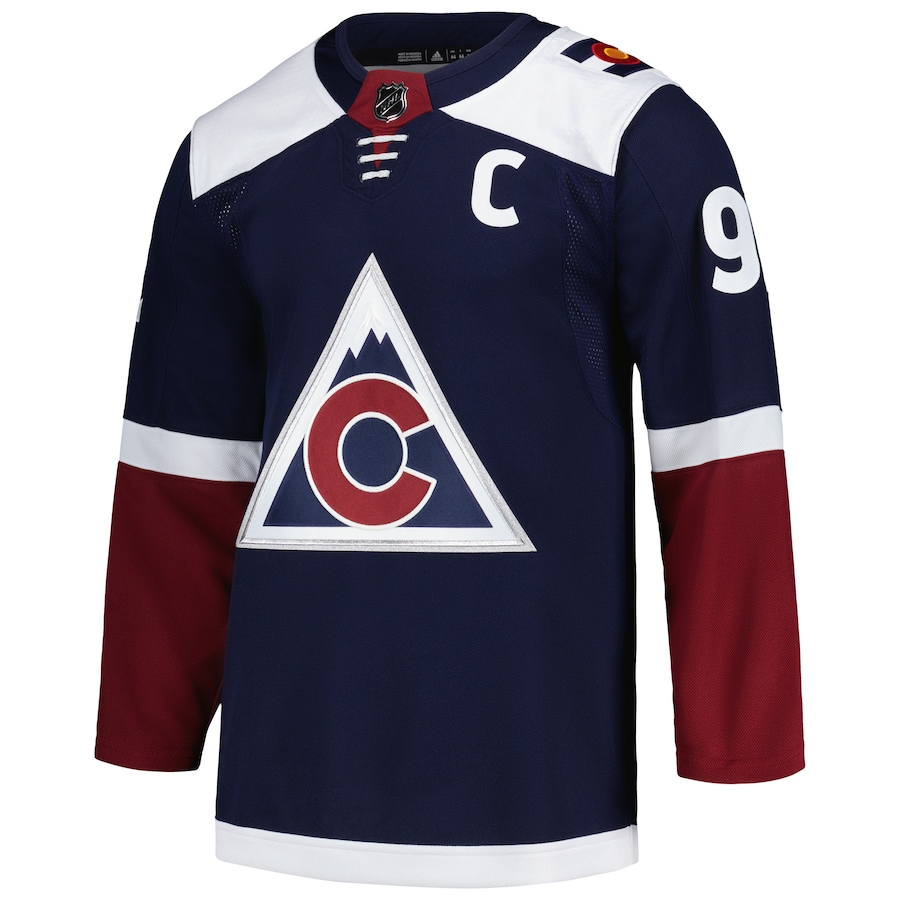 Men's Colorado Avalanche Gabriel Landeskog Navy Alternate Primegreen Authentic Player Jersey - myjerseyhub