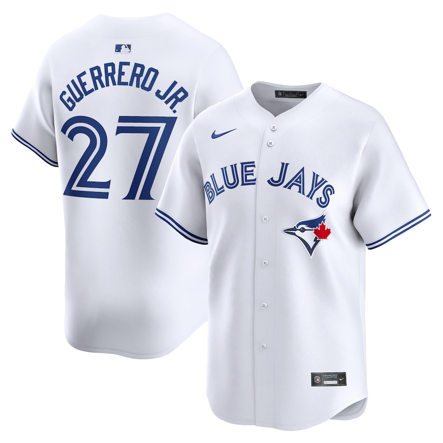 Men's Toronto Blue Jays Vladimir Guerrero Jr. White Home Limited Player Jersey - myjerseyhub