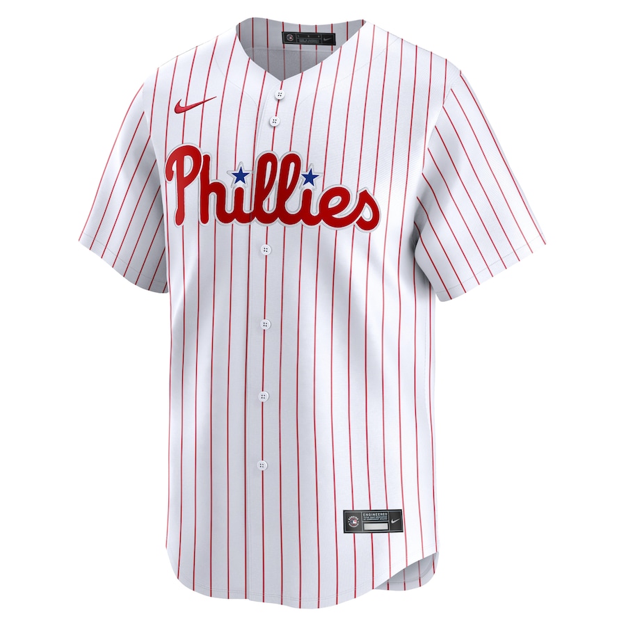 Men's Philadelphia Phillies Bryce Harper White Home Limited Player Jersey - myjerseyhub