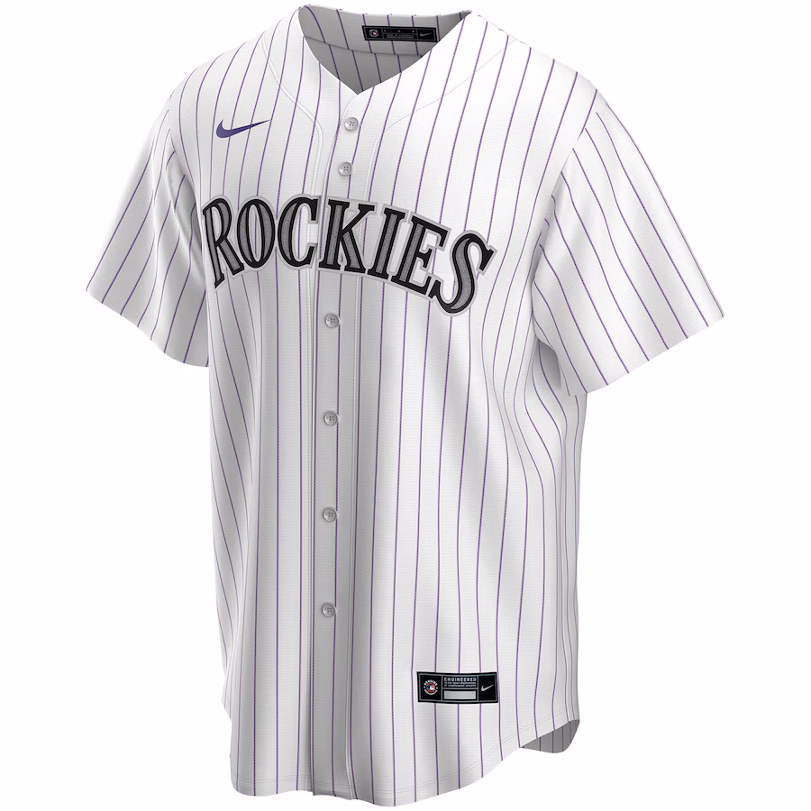Youth Colorado Rockies Nike White Home Pick-A-Player Retired Roster Replica Jersey - myjerseyhub