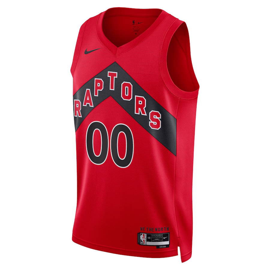 Unisex Toronto Raptors Nike Red Swingman Custom Jersey - Icon Edition - myjerseyhub