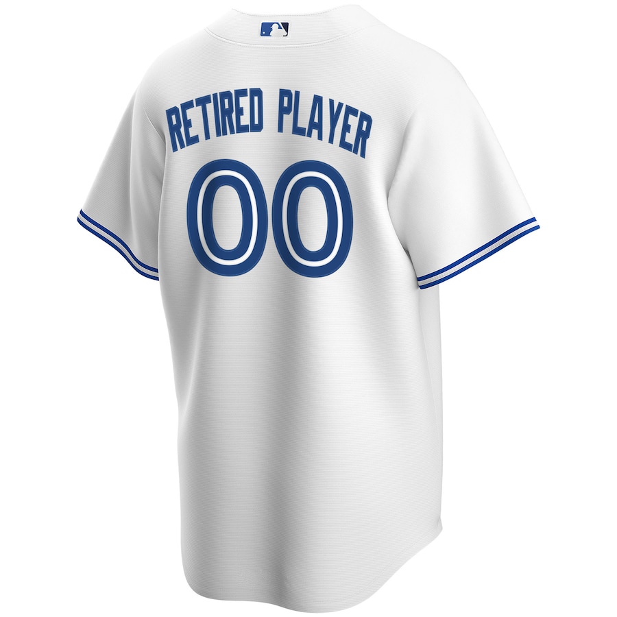 Men's Toronto Blue Jays White Home Pick-A-Player Retired Roster Replica Jersey - myjerseyhub