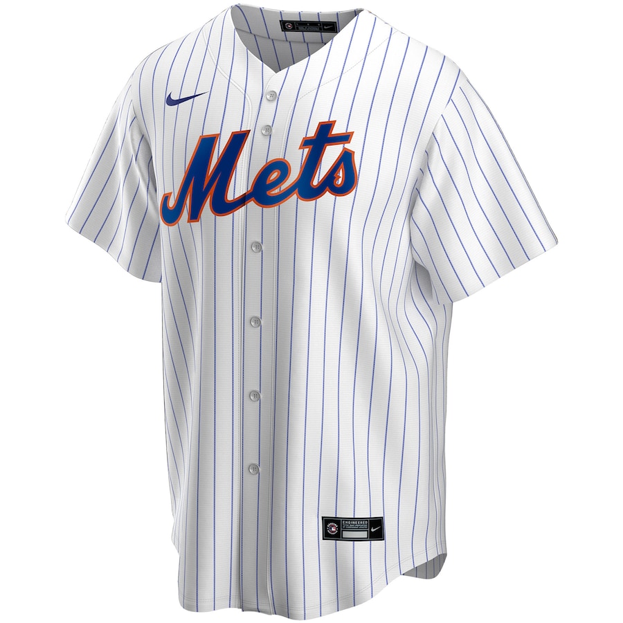 Men's New York Mets White Home Pick-A-Player Retired Roster Replica Jersey - myjerseyhub