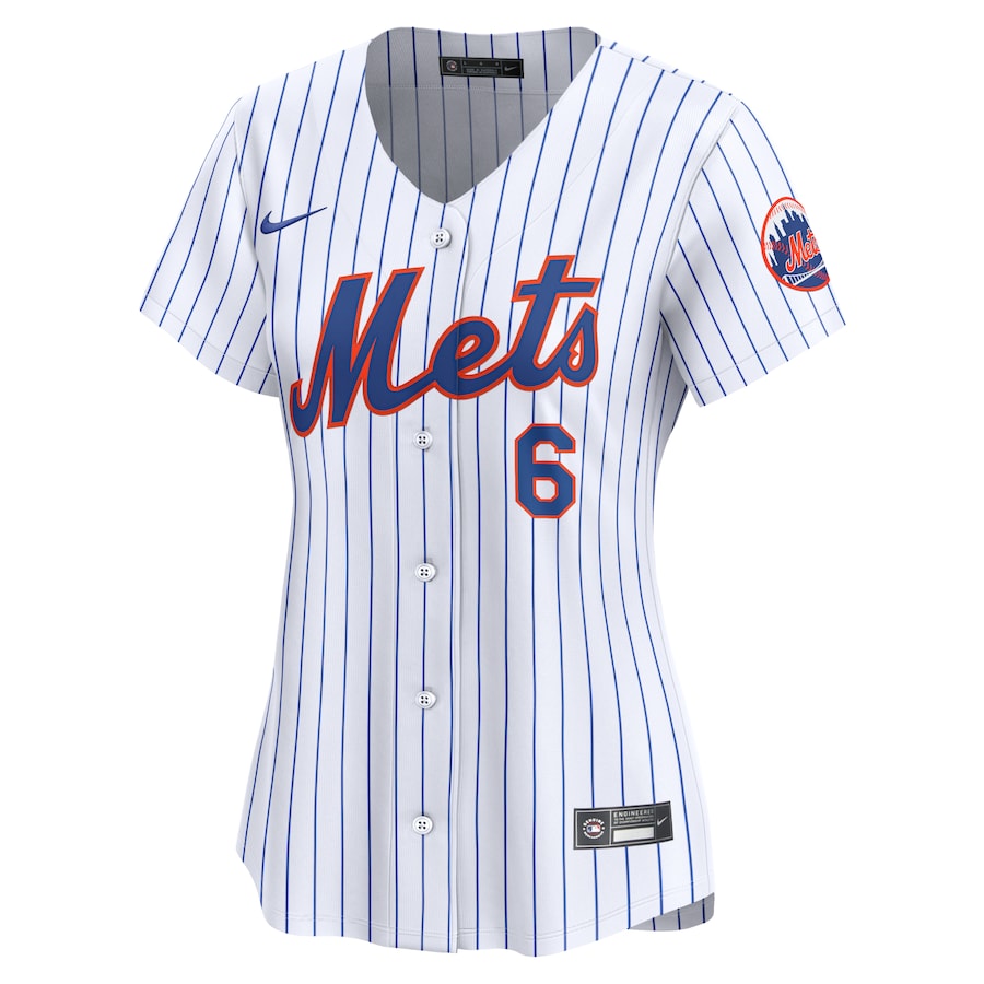 Women's New York Mets Starling Marte White Home Limited Player Jersey - myjerseyhub