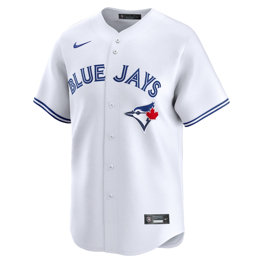 Men's Toronto Blue Jays Alejandro Kirk White Home Limited Player Jersey - myjerseyhub