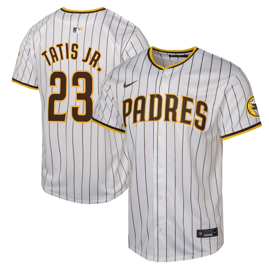 Youth San Diego Padres Fernando Tatis Jr. White Home Limited Player Jersey - myjerseyhub