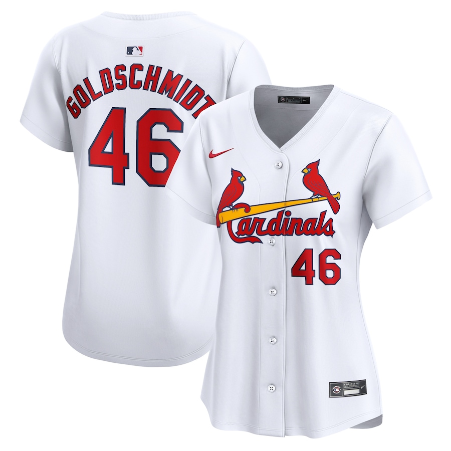 Youth St. Louis Cardinals Paul Goldschmidt Nike White Home Limited Player Jersey - myjerseyhub