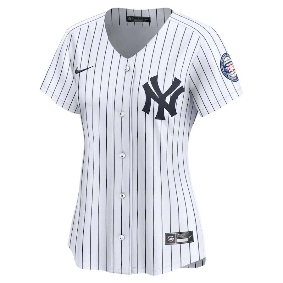 Women's New York Yankees Derek Jeter White Home Limited Player Jersey - myjerseyhub