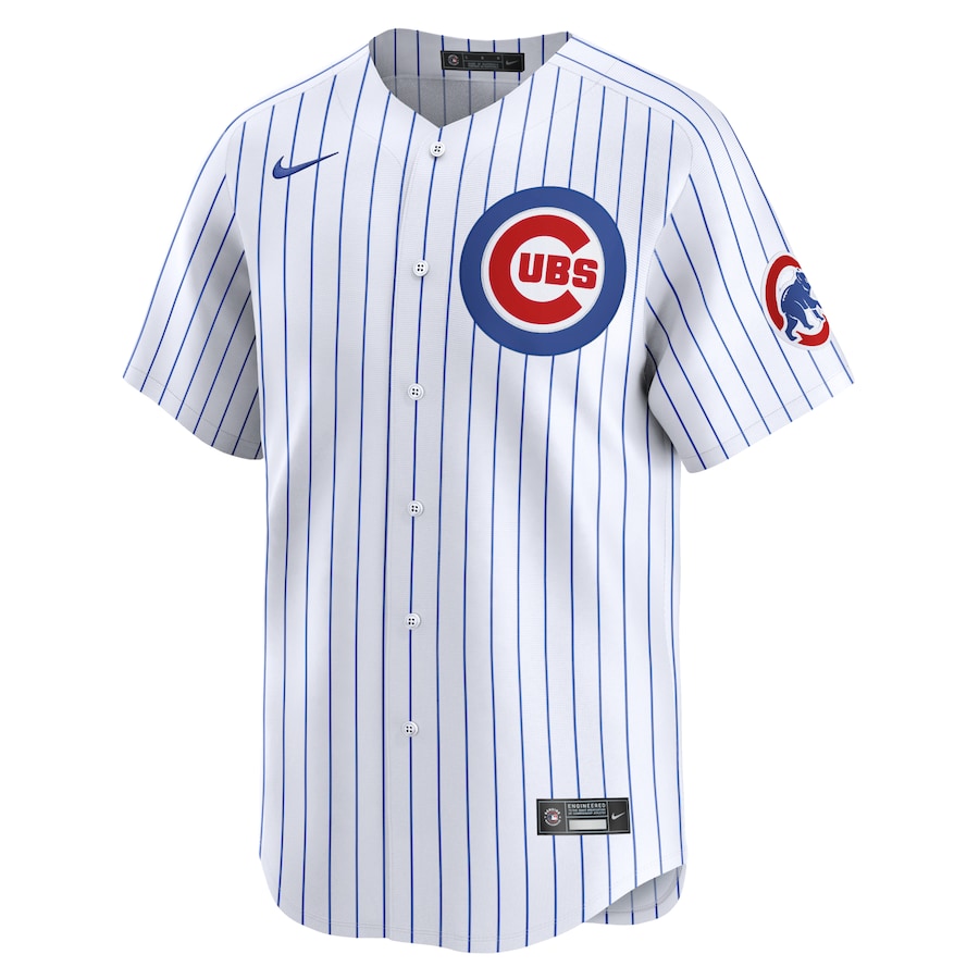 Men's Chicago Cubs Christopher Morel White Home Limited Player Jersey - myjerseyhub