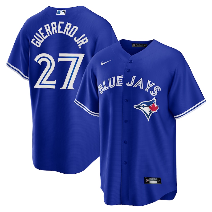 Men's Toronto Blue Jays Vladimir Guerrero Jr. Royal Alternate Replica Player Name Jersey - myjerseyhub