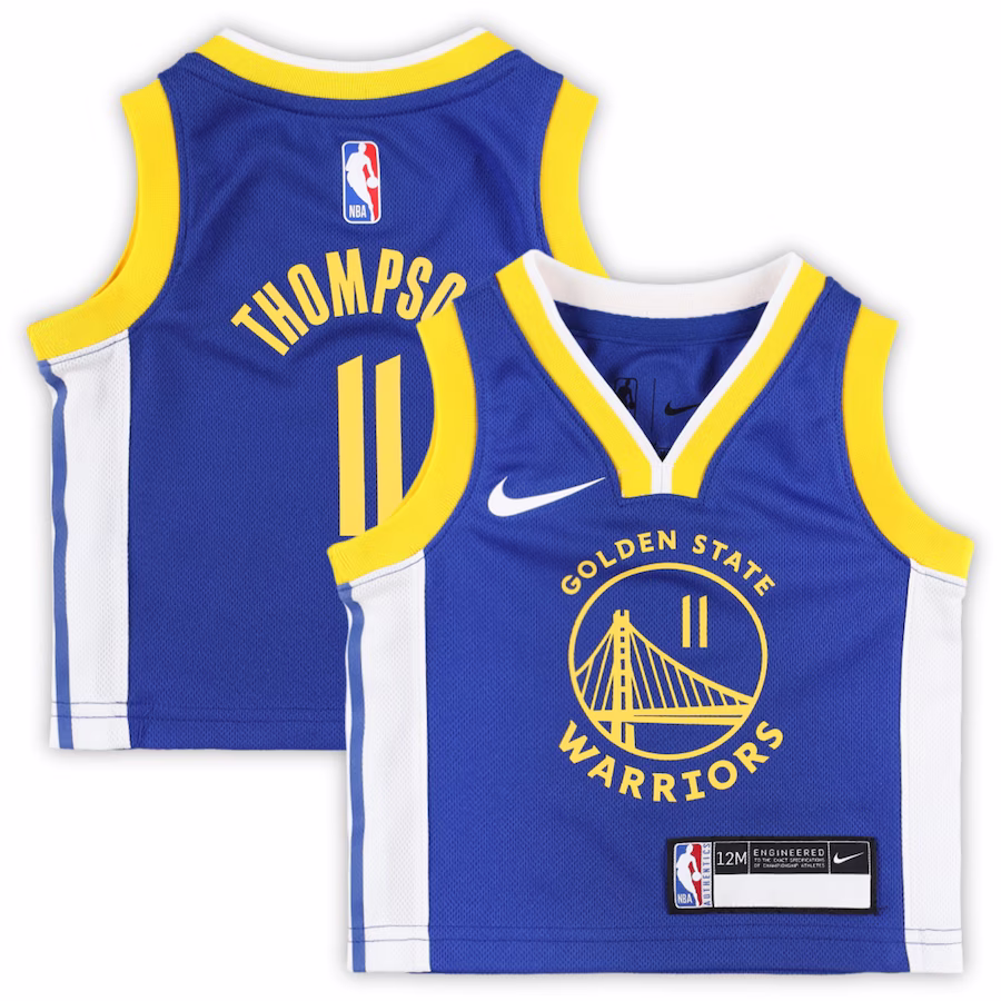 Infant Golden State Warriors Klay Thompson Nike Royal Swingman Player Jersey - Icon Edition - myjerseyhub