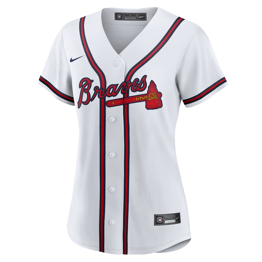Women's Atlanta Braves Matt Olson Nike White Home Replica Player Jersey - myjerseyhub