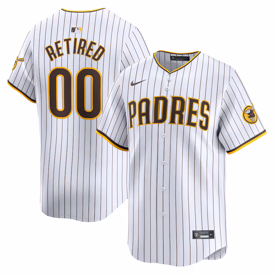 Youth San Diego Padres Nike White Home Limited Pick-A-Player Retired Roster Jersey - myjerseyhub