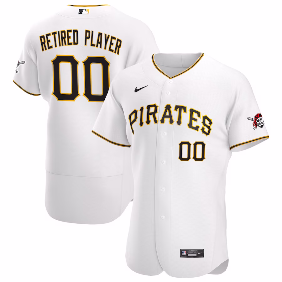 Youth Pittsburgh Pirates Nike White Home Pick-A-Player Retired Roster Authentic Jersey - myjerseyhub