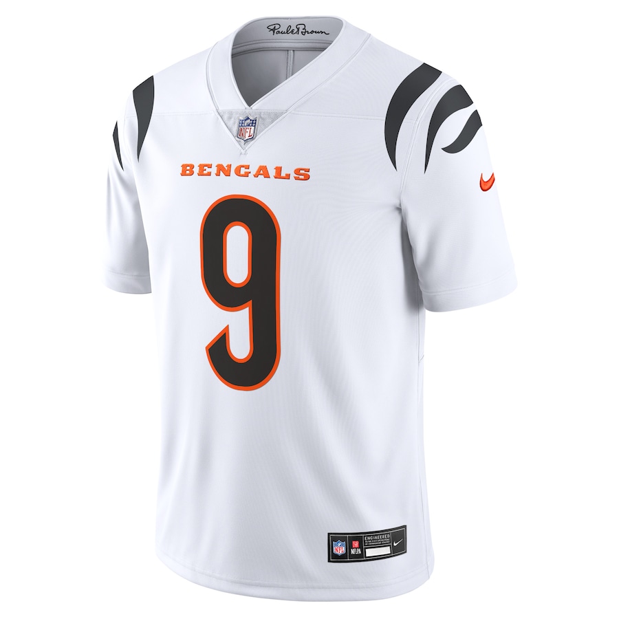 Mens Cincinnati Bengals Joe Burrow White Vapor Untouchable Limited Jersey - myjerseyhub