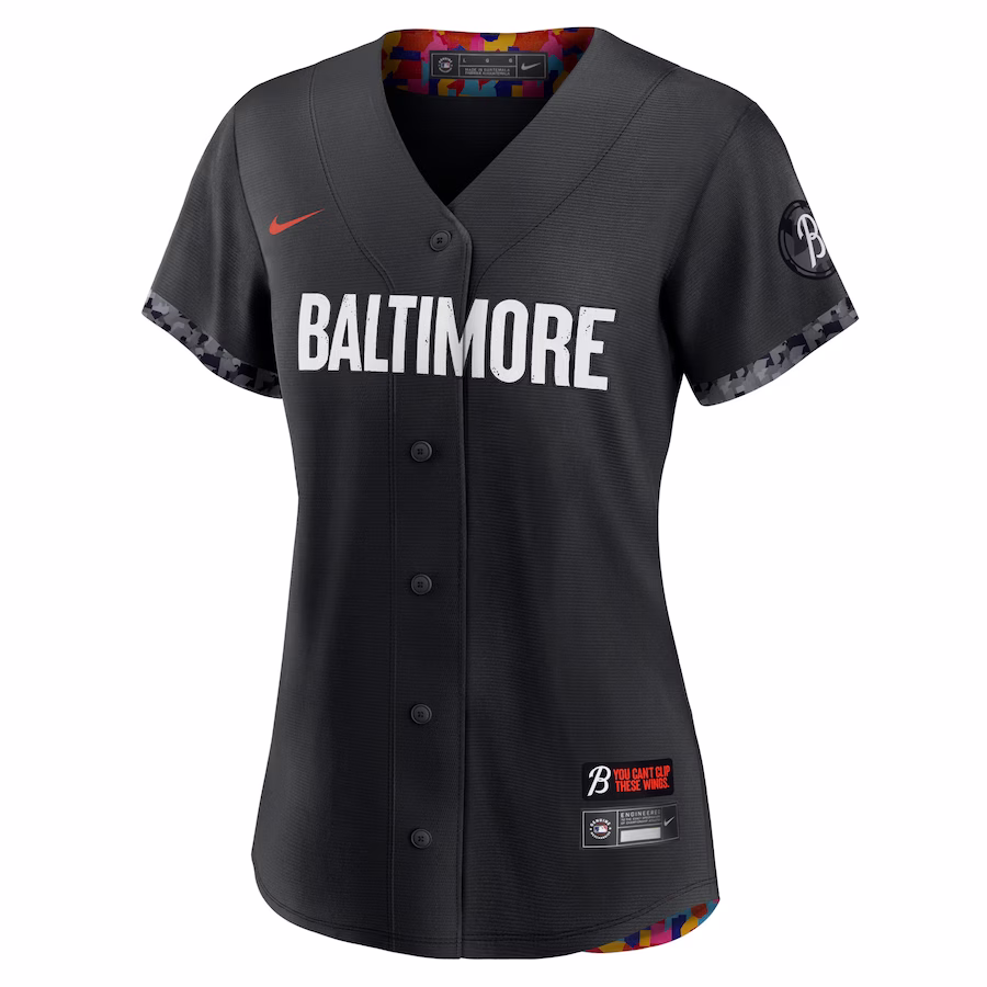 Women's Baltimore Orioles Cedric Mullins Nike Black City Connect Replica Player Jersey - myjerseyhub