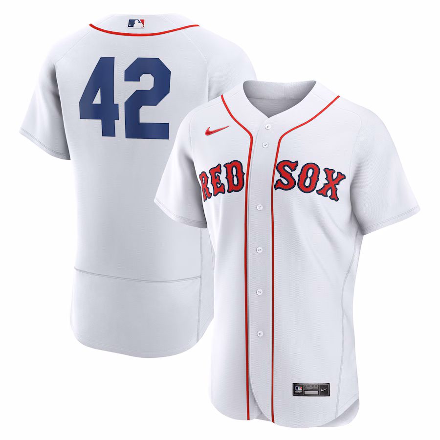 Men's Boston Red Sox Nike White 2023 Jackie Robinson Day Authentic Jersey - myjerseyhub