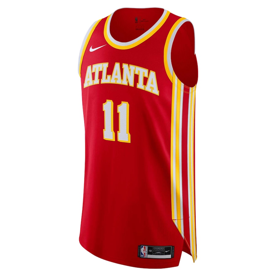 Men's Atlanta Hawks Trae Young Nike Red Authentic Jersey - Association Edition - myjerseyhub