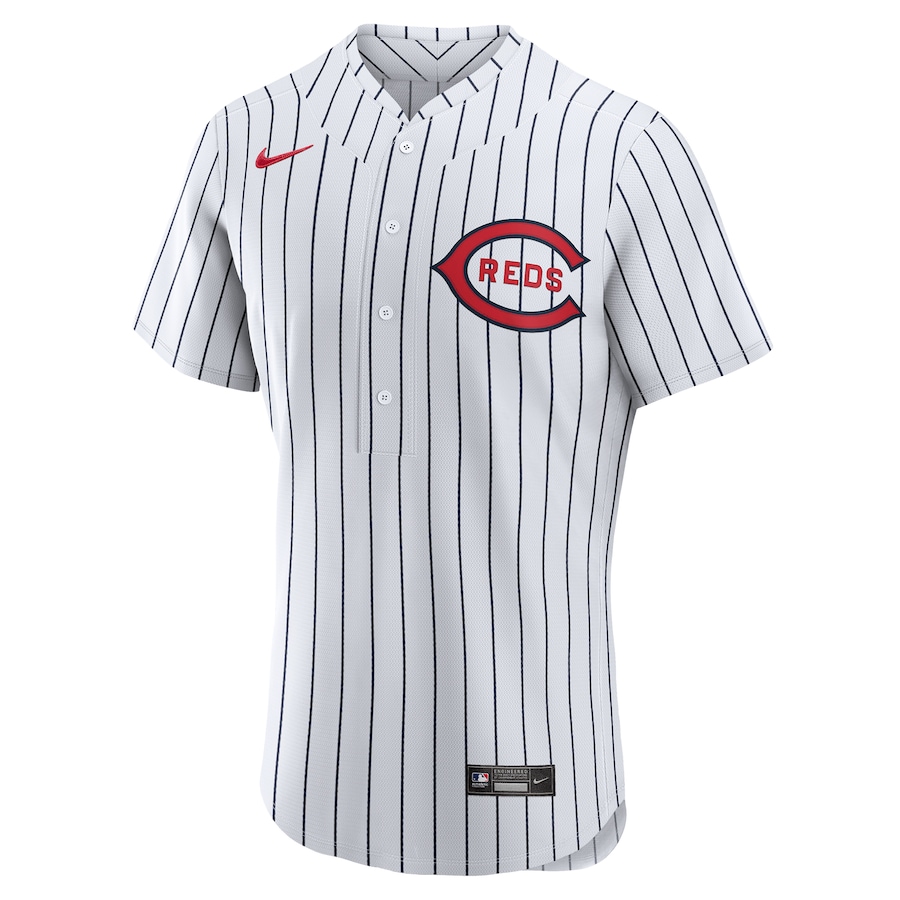 Men's Cincinnati Reds White 2022 MLB at Field of Dreams Game Authentic Team Jersey - myjerseyhub