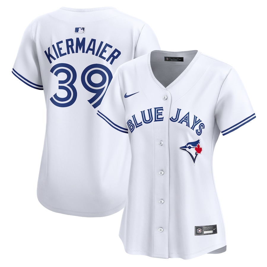 Women's Toronto Blue Jays Kevin Kiermaier White Home Limited Player Jersey - myjerseyhub