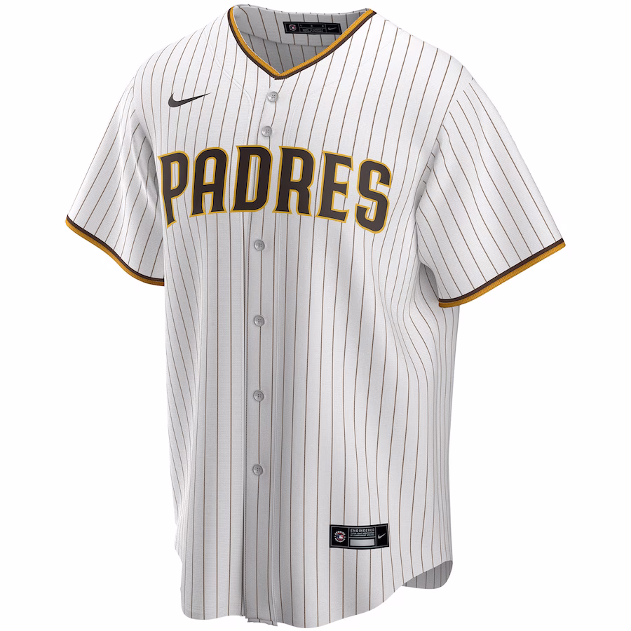 Men's San Diego Padres Nike White Home Pick-A-Player Retired Roster Replica Jersey - myjerseyhub