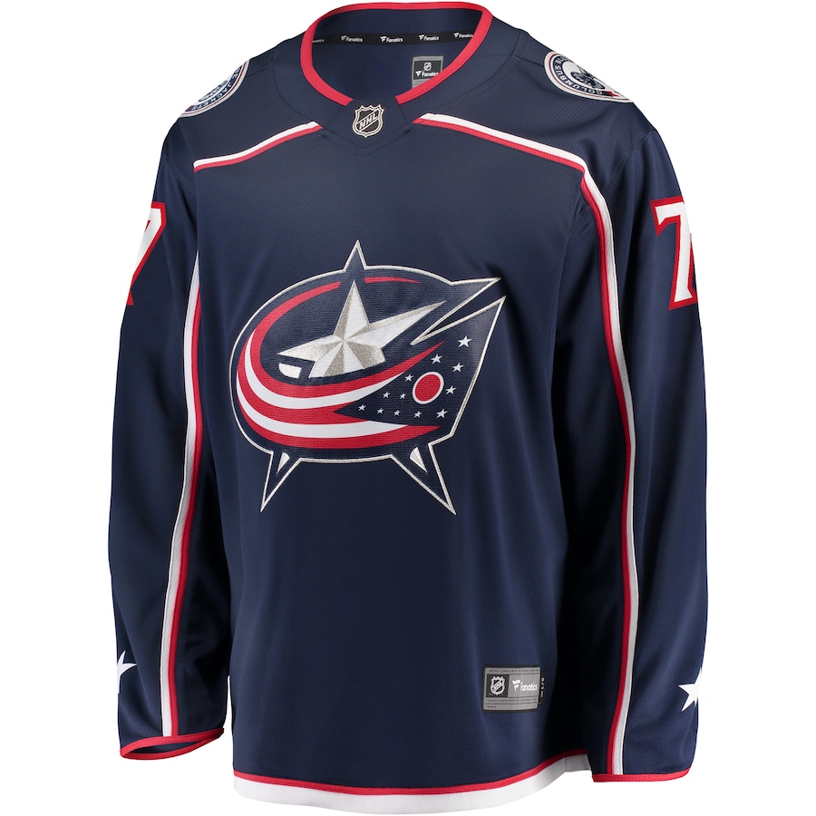 Sean Kuraly Columbus Blue Jackets Fanatics Home Breakaway Player Jersey - Navy - myjerseyhub