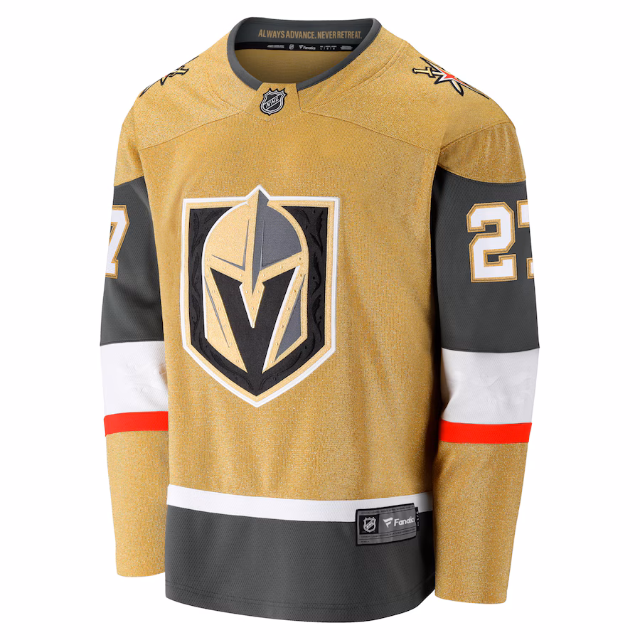 Shea Theodore Vegas Golden Knights Fanatics Home Breakaway Jersey - Gold - myjerseyhub