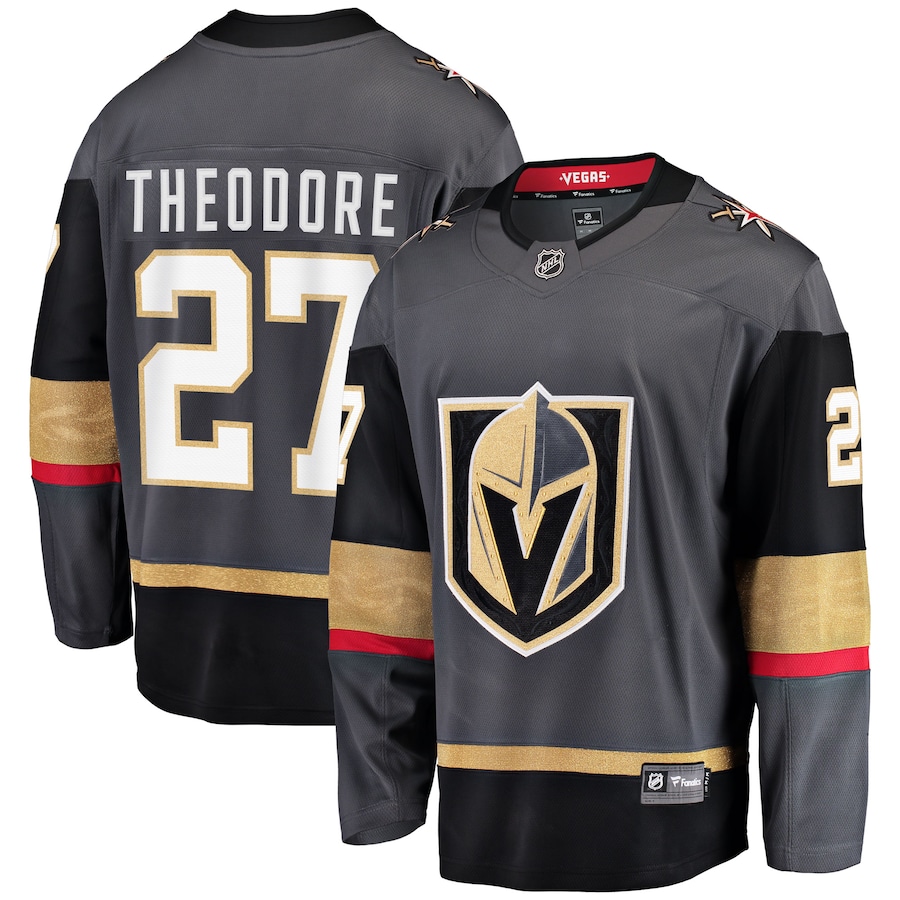 Shea Theodore Vegas Golden Knights Alternate Breakaway Player Jersey - Gray - myjerseyhub