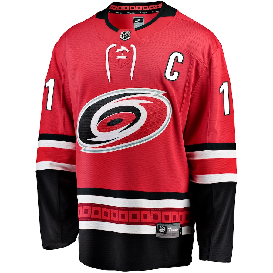 Jordan Staal Carolina Hurricanes Fanatics Alternate Breakaway Jersey - Red - myjerseyhub