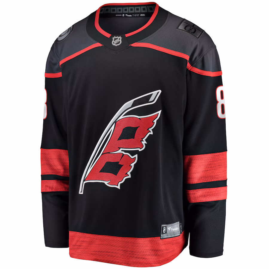 Brent Burns Carolina Hurricanes Fanatics Home Breakaway Player Jersey - Black - myjerseyhub