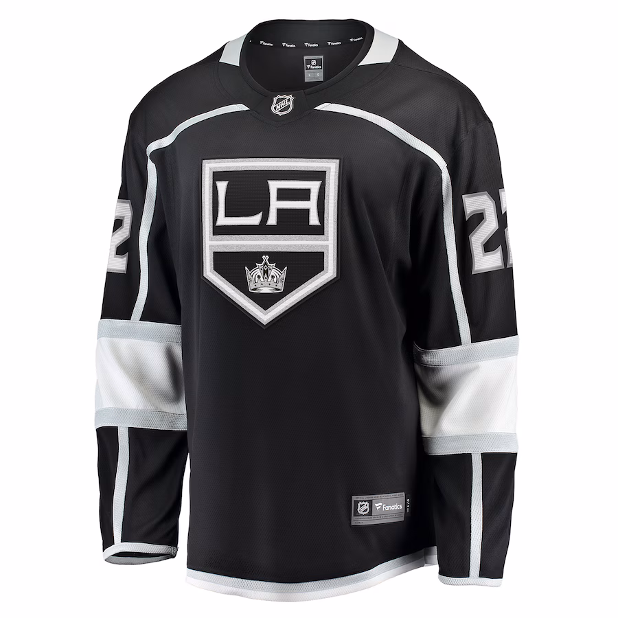Kevin Fiala Los Angeles Kings Fanatics Home Breakaway Player Jersey - Black - myjerseyhub