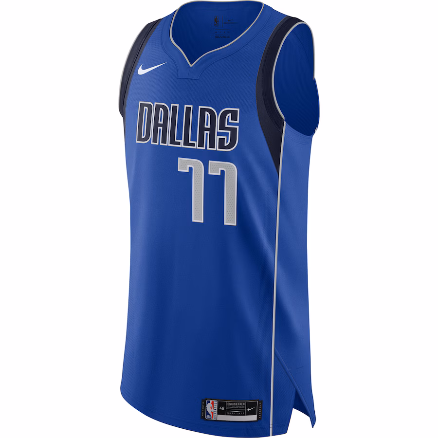 Luka Dončić Dallas Mavericks Nike Authentic Jersey - Icon Edition - Blue - myjerseyhub