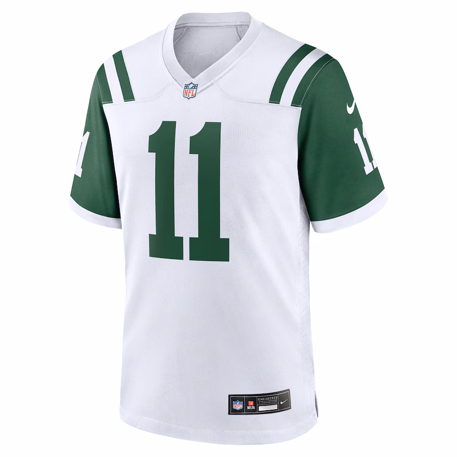 Jermaine Johnson II New York Jets Nike Classic Alternate Game Jersey - White - myjerseyhub
