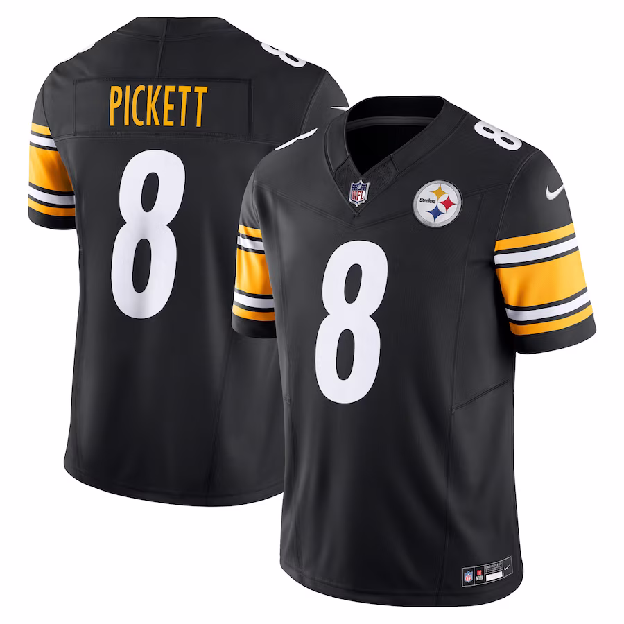 Kenny Pickett Pittsburgh Steelers Nike Vapor F.U.S.E. Limited Jersey - Black - myjerseyhub