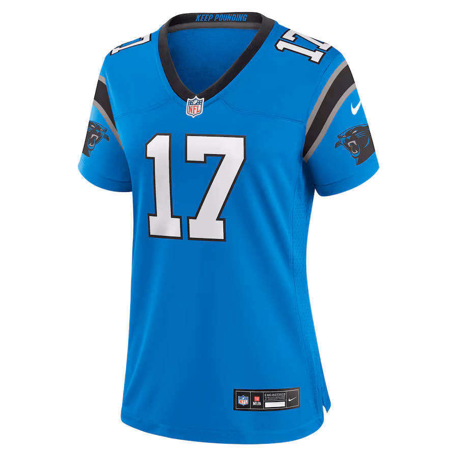 Xavier Legette Carolina Panthers Nike Women's Alternate Game Jersey - Blue - myjerseyhub