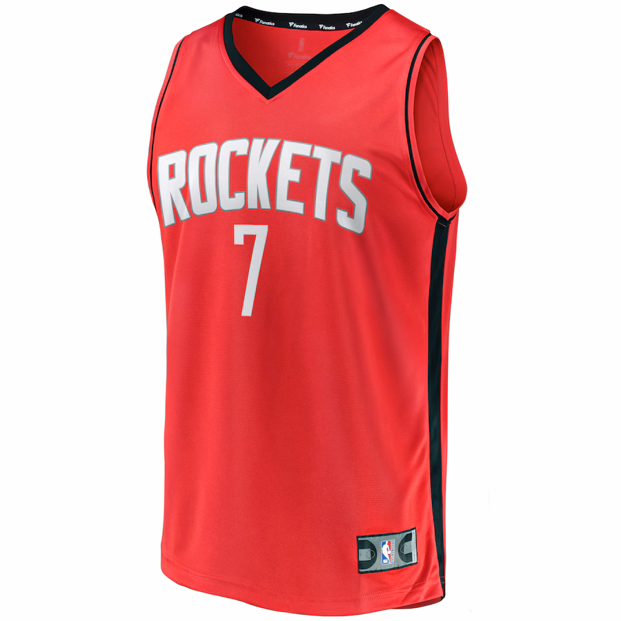 Cam Whitmore Houston Rockets Fanatics Fast Break Replica Player Jersey - Icon Edition - Red - myjerseyhub