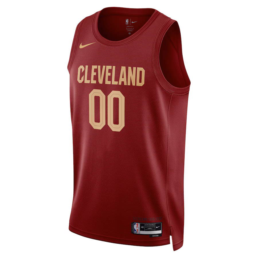 Cleveland Cavaliers Nike Unisex Swingman Custom Jersey Burgundy - Icon Edition - myjerseyhub