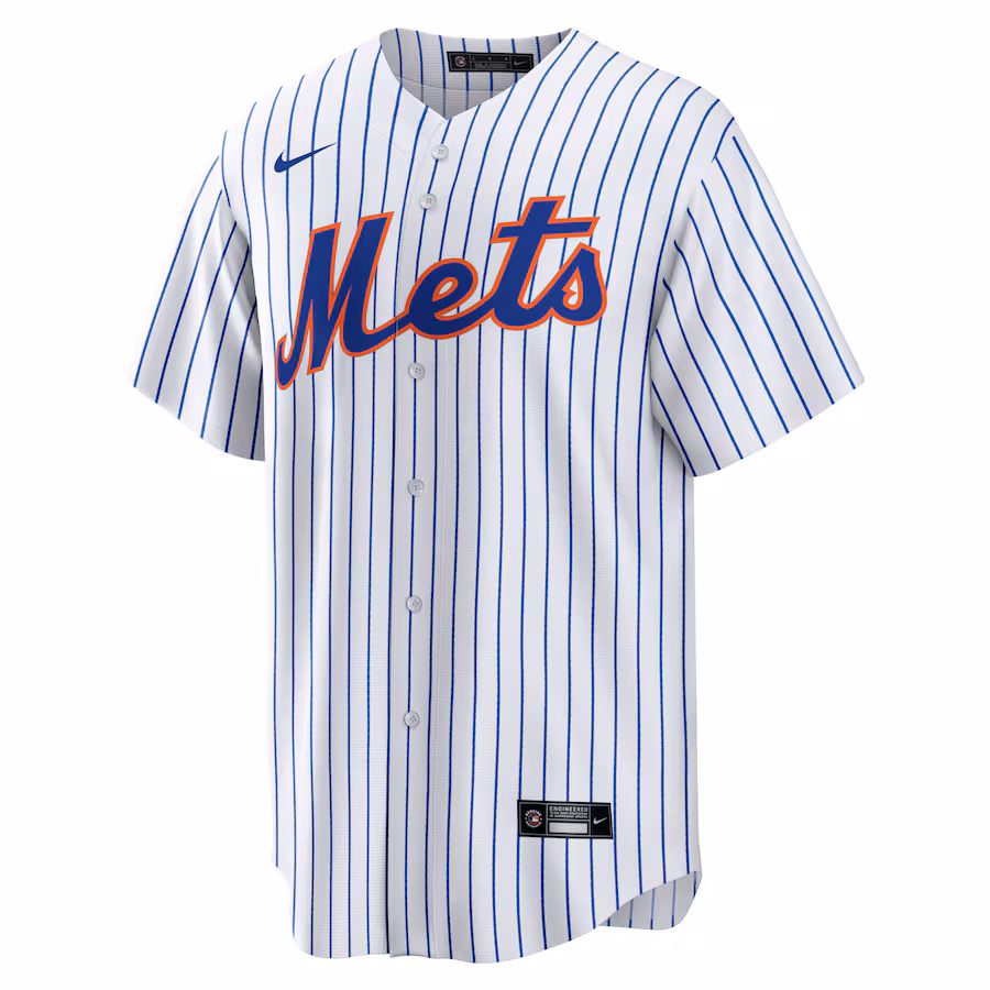 Francisco Lindor New York Mets Nike Home Replica Player Jersey - White - myjerseyhub