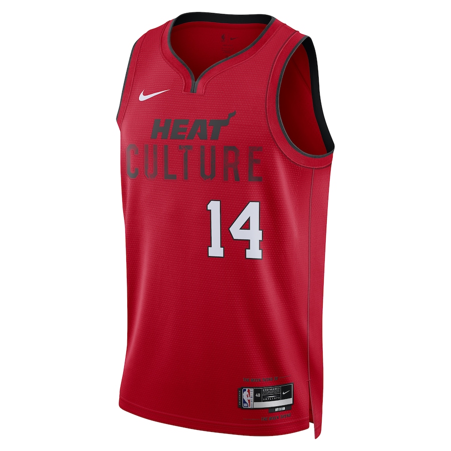 Tyler Herro Miami Heat Nike Unisex 2024/25 Swingman Player Jersey - City Edition - Red - myjerseyhub