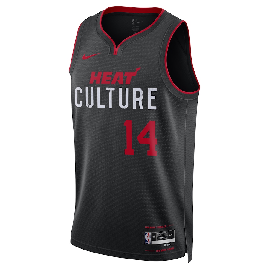 Tyler Herro Miami Heat Nike Unisex 2023/24 Swingman Jersey - Black - City Edition - myjerseyhub