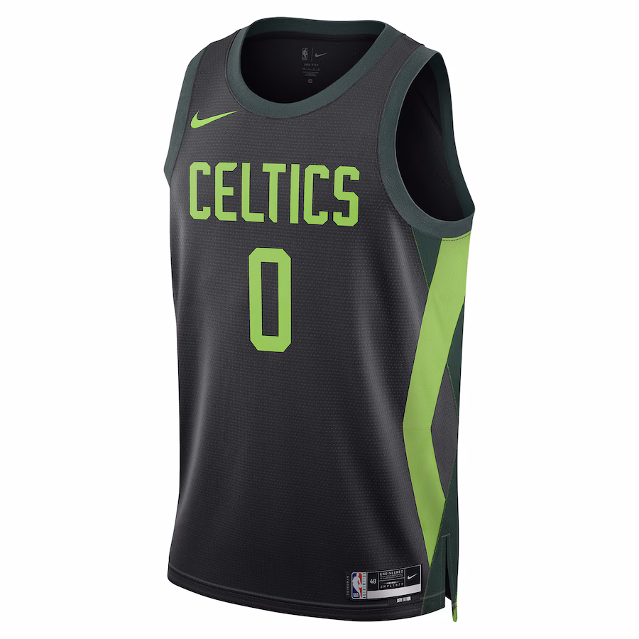 Jayson Tatum Boston Celtics Nike Unisex 2024/25 Swingman Player Jersey - City Edition - Black - myjerseyhub