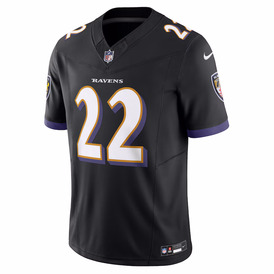 Derrick Henry Baltimore Ravens Nike Vapor F.U.S.E. Limited Jersey - Black - myjerseyhub